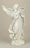 27" Josephs Studio Trumpeting Angel Outdoor Christmas Nativity Statue