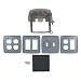 BELL 5775-0 OUTDOOR WEATHERPROOF RAYNTITE II SINGLE-GANG WEATHERPROOF-WHILE-IN-USE COVER,MULTIDIRECTIONAL SHRINKWRAPPED, TWO-GANG BELL 5775-0 OUTDOOR WEATHERPROOF RAYNTITE II SINGLE-GANG WEATHERPROOF-WHILE-IN-USE COVER,MULTIDIRECTIONAL SHRINKWRAPPED, TWO-GANG