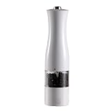 Produkt-Bild: Stoha Design 043839 Elektrische M&uuml;hle "Pearl" mit Ladestation, weiss