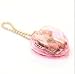 Luxury Plastic Music Box Model Ft005 Heart-shaped Key Chain (Pink,tune Is Castle in the Sky)