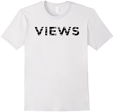 Men's Views T Shirt Large White