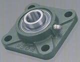 1/2 Mounted Bearing UCF201-8 + Square Flanged Cast Housing