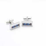 Onyx Designer Cufflinks - Moving Crystal