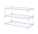 ACME Furniture 91245 Raegan Chrome And Acrylic Console Table, One Size