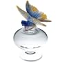 Daum Butterfly Glass Perfume Bottle