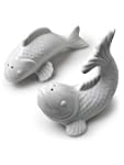4" White Porcelain Jumping Japanese G...