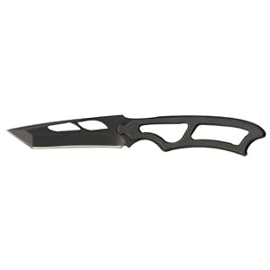 Smith and Wesson SW990TA S&W Tanto Neck Knife Knife, Black by 