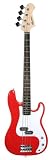 Rockburn PB Style Bass Guitar - Red