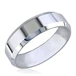 7mm Beveled Comfort Fit Titanium Wedding Band (Ring Sizes 7-12.5)
