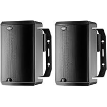 Polk Audio Atrium 45p 50-Watt Powered Indoor Speakers (Pair, Black)