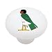 Egyptian Soul Ba Decorative High Gloss Ceramic Drawer Knob