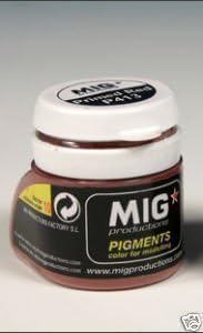 Mig Productions 20Ml Pigment Jar Light Rust Mig00024