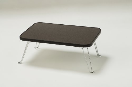 メラミン折脚テーブルＷ45　ブラック 