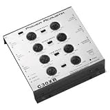Power Acoustik C30XR 3-Way Electronic Crossover with Remote Dash Mount Bass Knob Control