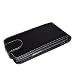 24/7 Kaufhaus- Schwarz Elegantes Leder Etui / Pouch / Tasche f�r Samsung galaxy fit S5670