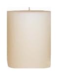 Root Timberline Scented 3X3 Pillar, French Vanilla Fragrance (Pack of 2)