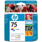 Product details for Hewlett Packard Tri-Color InkJet Cartridge - HP 75