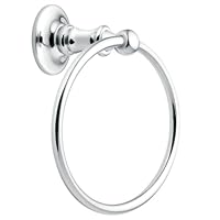 Moen DN6786CH Danbury Towel Ring, Chrome