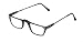 "Diamond Rim" Reading Glasses Hand-Embellished with SWAROVSKI Crystals (+1.00 - +3.00)