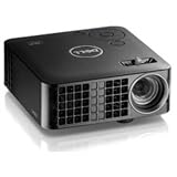 Dell M110 Ultra Mobile LED Projector 1280×800 WXGA 10000:1 300 Lumens HDMI USB VGA MicroSD Card