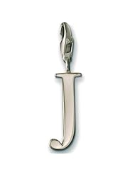 Thomas Sabo Letter "J" Charm, Sterling Silver