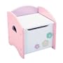 Guidecraft Daisy Pastel Double Storage Bench