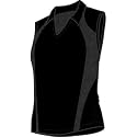 Nike Golf Women's Dri-Fit Body Mapping Sleeveless Polo Shirt - Black - 205796-010