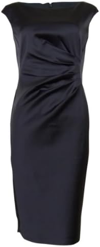Lauren Ralph Lauren Cap-sleeve Satin Sheath Dress (10)