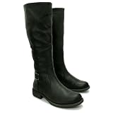 Produkt-Bild: Spy Love Buy Kunstleder Stiefel Riding Buckle Stretch Damen "Brooklyn"