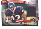 2010 Topps Peak Performance Relics #PPR-BT Ben Tate - Houston Texans (Piece of Authentic Jersey / Rookie Insert)(Football Cards)