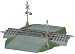 Lionel FasTrack Grade Crossing w/ Flashers 612052