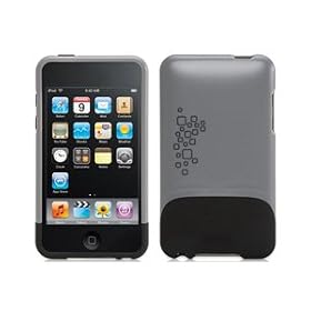 Griffin Nu Form with EasyDock for iPod Touch, Black - Hard-shell case for iPod Touch 2G