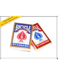 Toy: Bicycle Rider Back Playing Cards (Set of 2 Decks: Red & Blue) - Bicycle