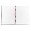 Black n' Red Twinwire Notebook, Side Perforated, Ruled, 8.25 x 11.75 Inches, White, 70 Sheets (B79019)