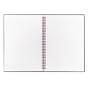 Black n' Red Twinwire Notebook, Side Perforated, Ruled, 8.25 x 11.75 Inches, White, 70 Sheets (B79019)