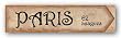 Paris 62 Leagues by Barbie White 20"x5" Art Print Poster