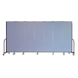 FREEstanding Series Tackable Partition, Olefin/Polyester, 157w x 80h, Gray