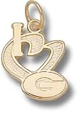 Georgia Bulldogs 14KT Gold I Heart G 1/2 Charm