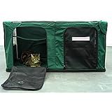 Pet Product 945CEG 45 x 21 Inch Crate Green with Black Mesh