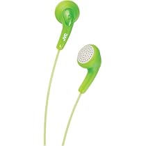 JVC HA-F140-G Gumy Earbuds (Kiwi Green)