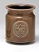 Embossed Crock Mocha Candle Warmer