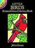 Dover Stained Glass Coloring Book Birds