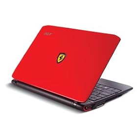 Acer - Acer Ferrari One 200-313G32n - Netbook 11,6" - AMD Turion 64 X2 dual-core - 320Go - RAM 3072 Mo - Windows 7 - Jusqu'� 5h d'utilisation