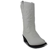 Ositos Kids Girls BDW-14 Tall Stitched Western Cowboy Boots