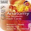 Gray's Anatomy for Students Flash Cards (Software for download)
