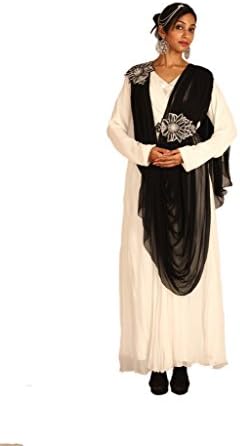 ZEDDS Women's Kaftan Dress 48 Off-White