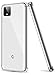 SALAWAT Compatible with Google Pixel 4 XL Case, Clear Cute Gradient Slim Phone Case Cover Reinforced TPU Bumper Hard PC Back Shockproof Protective Case for Google Pixel 4XL 6.3inch (Crystal Clear)