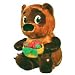 Search : Winnie-the-pooh with a Srawberry Basket (Big)