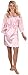 VEAMI Women's Short Kimono Robe-Fairytale-X-Large, Bridesmaid Edition
