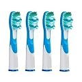 Tool Store 4 x REPLACEMENT TOOTHBRUSH HEADS COMPATIBLE FOR BRAUN ORAL B SONIC (1 x 4pk), compatible with Oral B sonic, SONIC VITALITY and SONIC COMPLETE